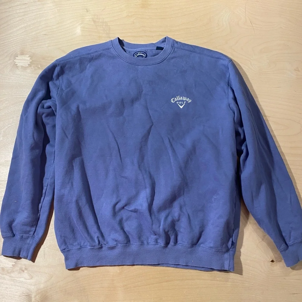 Callaway Golf Men's Blue Sweatshirt Large (PQ)